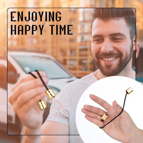 4 Pcs Begleri Fidget Beads Metal Fidget Spinner Toys Worry Fidget Beads Stainless Steel Begleri Fidget Toy Cylinder Shaped Begleri Beads for Adult Men Women Relaxation in Saudi Arabia