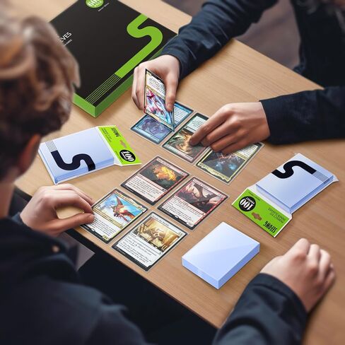 أكمام بطاقات MTG 600 قيراط، 6 ألوان أكمام بطاقات غير لامعة Magic The Gathering، أكمام بطاقات TCG، أكمام بطاقات سحرية، أكمام بطاقات البيسبول، واقيات بطاقات لـ MTG، TCG، البيسبول، التجارة، بطاقات الألعاب in Kuwait