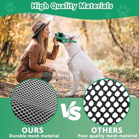 Adjustable Dog Muzzle, Anti Biting Barking Chewing Soft Mesh Dog Muzzle, Breathable Dog Muzzle Suit for Small, Medium, Large Dog, Dog Muzzle That Allow Dogs Drinking (Blue, X-Large) in Kuwait