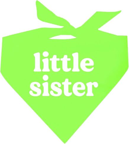 Little Sister Dog Bandana (Assorted Colors) in Saudi Arabia