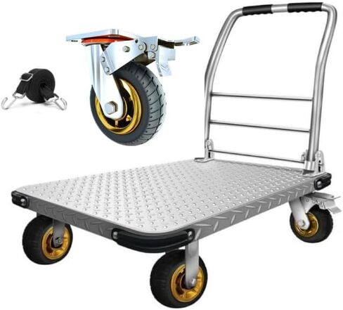 Folding Platform cart Dolly cart Push Cart Dolly Moving Platform (2000LBS(36X24 INCH)) in Kuwait