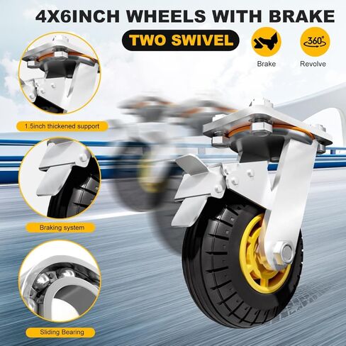 Folding Platform cart Dolly cart Push Cart Dolly Moving Platform (2000LBS(36X24 INCH)) in Kuwait