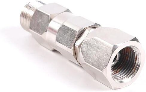 1/4-Inch Swivel Joint High Pressure Universal Paint Sprayer Swivel Adapter for Paint Spray Gun, Airless Sprayers, Hose Connector (1/4-1/4) … in Saudi Arabia