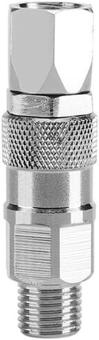 1/4-Inch Swivel Joint High Pressure Universal Paint Sprayer Swivel Adapter for Paint Spray Gun, Airless Sprayers, Hose Connector (1/4-1/4) … in Saudi Arabia
