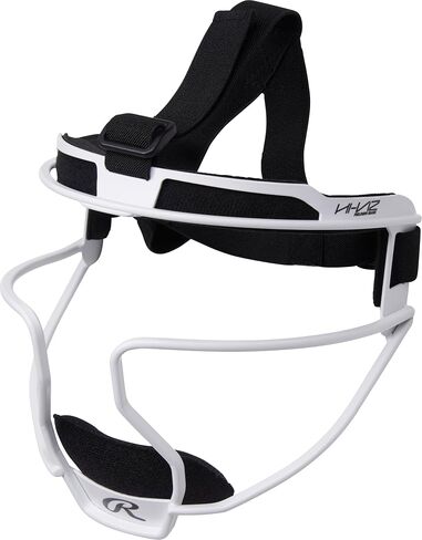 Rawlings HI-VIZ Ultra Softball Fielder's MASK | Black/White | Adult & Youth Sizes in Saudi Arabia