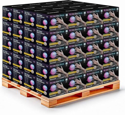 Vinyl Gloves | Gloves Disposable Latex Free | Food Prep Gloves Disposable Plastic Gloves | Food Handling Safe 3 Mil in Saudi Arabia