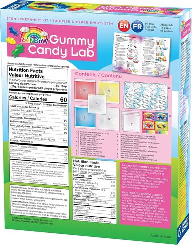Thames & Kosmos Lollipop Lab | STEM Experiment & Activity Kit | Make Yummy Red Cherry and Blue Raspberry Lollipops & Ring Lollipops! | Explore Chemistry & Math | Includes Real Candy Thermometer in Saudi Arabia