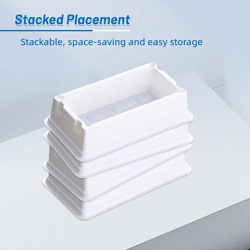 25ml Polystyrene Reagent Reservoir, Sterile One-Channel Basins, 20 Pcs Individually Wrapped Reagent Tank, White Solution Basins in Saudi Arabia