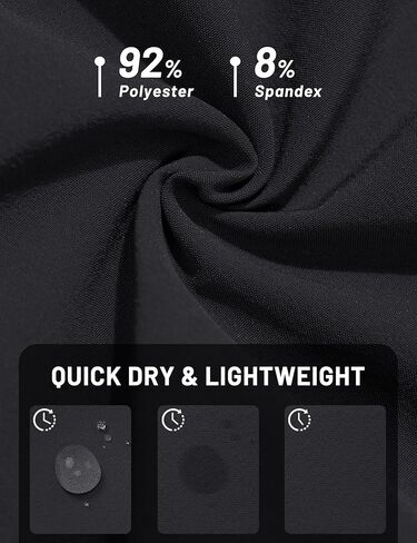 TACVASEN Mens Casual Pants Lightweight Quick Dry Stretch Water Resistant Joggers with Pockets Hiking Athletic Workout in Kuwait