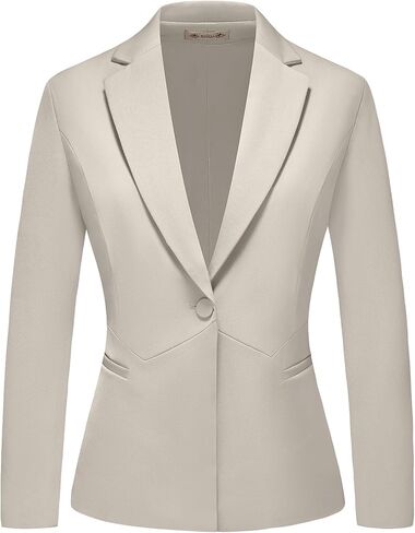 MODFUL Women's 2 Piece Business Suit Pant Set Slim Fit One Button Blazer Jacket Lady Work Suit for Office in Kuwait