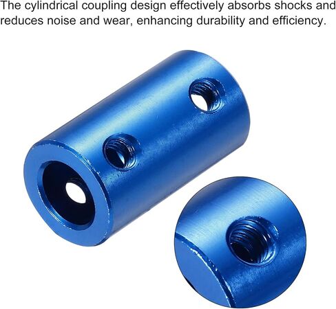 MECCANIXITY Rigid Screw Coupling 6mm to 7mm Shaft Coupler Connector L25mm x D14mm Steel Joint Connector Rigid Coupling Set for 3D Printers DIY Encoder with 16 Screws, 4 Pcs in Saudi Arabia