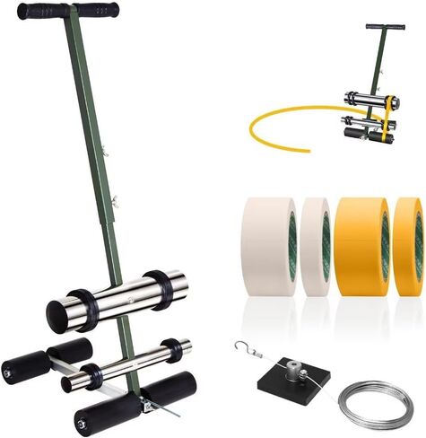 Line Striping Machine, with Drawing Circle Kit, Parking Lot Striping Machine for Driveway, Asphalt Or Concrete, Basketball Courts, Pickleball Court, Road Warning in Saudi Arabia