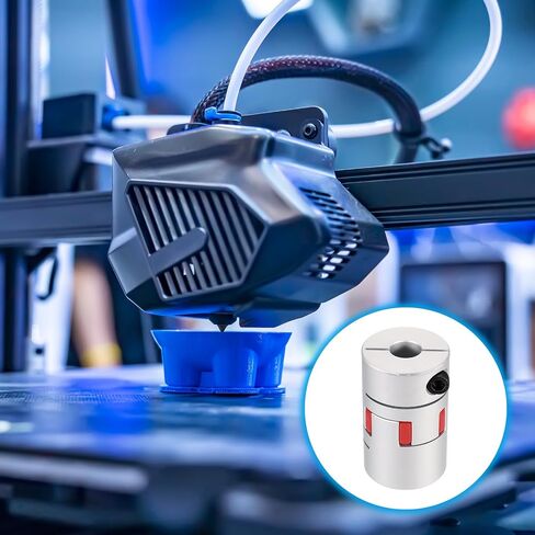 MECCANIXITY Aluminum Shaft Coupling 16mm to 28mm Flexible Spider Coupling L66mm x D55mm Coupler Jaw Spider Shaft Joint Connector for 3D Printers DIY Encoder CNC Router Milling Machine in Saudi Arabia