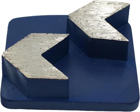 Double 10mm Thick Arrow Segments Floor Grinding Disc for Redi Lock Husky Walkbehind Floor Grinder (Pack of 3) in Saudi Arabia