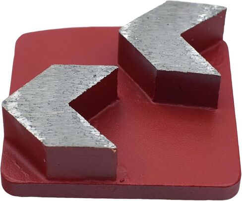 Double 10mm Thick Arrow Segments Floor Grinding Disc for Redi Lock Husky Walkbehind Floor Grinder (Pack of 3) in Saudi Arabia