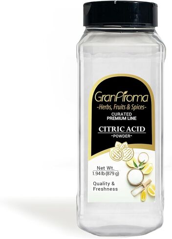 حمض الستريك جرانروما، المواد الحافظة للأغذية، الخبز والتنظيف (7.3 أونصة) in Kuwait