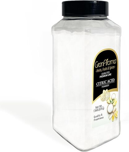 حمض الستريك جرانروما، المواد الحافظة للأغذية، الخبز والتنظيف (7.3 أونصة) in Kuwait