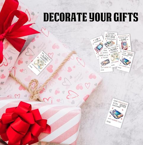 DETIHO Valentines Tags Stickers, 60 Pcs Baseball Valentines Cards, Self Adhesive Happy Labels for Valentine Gift Decoration-B03 in Kuwait