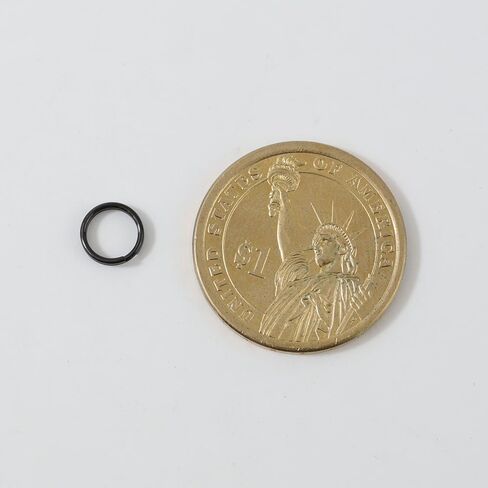 30pcs 6mm حلقات مفتاح أسود صغير مقسم ، مفاتيح صغيرة ، حلقات القفز للقلائد ، المفاتيح ، مرفق المجوهرات in Kuwait