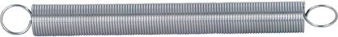 Prime-Line SP 9602 Extension Spring, Spring Steel Construction, Nickel-Plated Finish, 0.047 GA x 7/16 in. x 1-1/2 in., Closed Single Loop (2 Pack) in Saudi Arabia