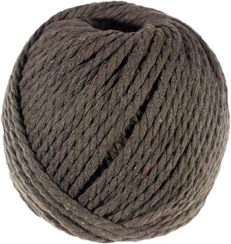 Macrame Cord (الذهب ، 4 مم × 50 مترًا) - خيوط ناعمة in Kuwait