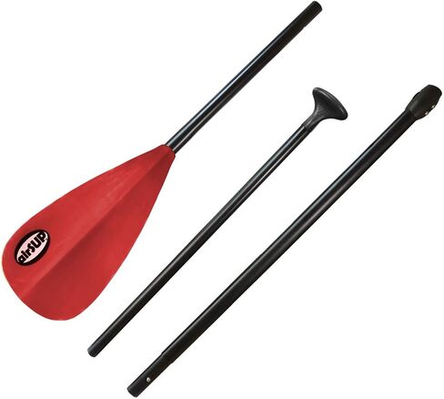 Tough 3 Piece Compact Paddle for Inflatable SUP Light 33oz with NO TWIST - Oval Shaft by airSUP in Saudi Arabia