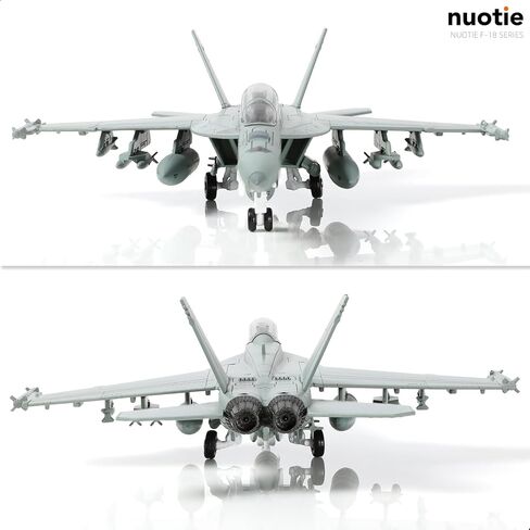 1/100 F/A-18 Super Hornet Diecast Metal Fighter Jet Model Kits Pre-Build Replica 1943-2018 Jolly Roger Livery Military for Display Collection or Gift in Kuwait