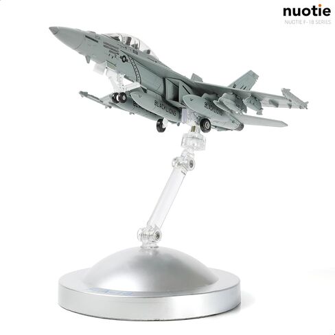 1/100 F/A-18 Super Hornet Diecast Metal Fighter Jet Model Kits Pre-Build Replica 1943-2018 Jolly Roger Livery Military for Display Collection or Gift in Kuwait