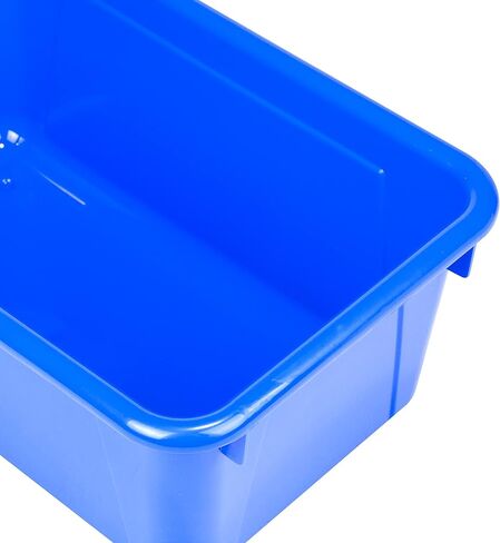 Storex Small Cubby Bins – Plastic Storage Containers for Classroom, 12.2 x 7.8 x 5.1 inches, Candy Violet, 5-Pack (62478A05C) in Kuwait