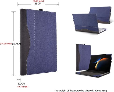 غلاف الكمبيوتر المحمول 16 بوصة لـ Samsung Galaxy Book 3 Pro | Book3 Pro 360 | Book3 Ultra | Galaxy Book 4 Pro | Book 4 Pro 360 2-in-1 | Book 4 Uitra | in Kuwait