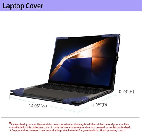 غلاف الكمبيوتر المحمول 16 بوصة لـ Samsung Galaxy Book 3 Pro | Book3 Pro 360 | Book3 Ultra | Galaxy Book 4 Pro | Book 4 Pro 360 2-in-1 | Book 4 Uitra | in Kuwait