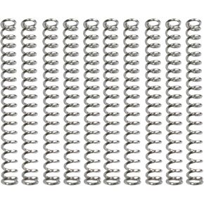 10Pcs Compression Spring,304 Stainless Steel Small Springs,High Elasticity and Stability,Suitable for Crafts, Home Appliances and Mechanical Applications(10x1x25mm) in Kuwait