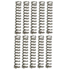 10Pcs Compression Spring,304 Stainless Steel Small Springs,High Elasticity and Stability,Suitable for Crafts, Home Appliances and Mechanical Applications(10x1x25mm)