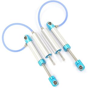 RC Car Shocks,2Pcs Negative Pressure Piggyback Shock Absorber For 1/10 RC Crawler Car Axial SCX10 RR10 Wraith CAPRA TRX4 (110mm)