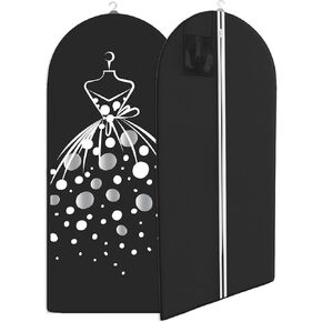 White Suit, Dress and Gown Garment Travel Bags - 54" x 24" - with Large Window