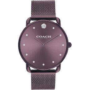 Coach Women's Elliot Mesh Bracelet Watch | Elegance and Sophistication Style Combined | Premium Quality Timepiece for Everyday Style (Model 14504207)