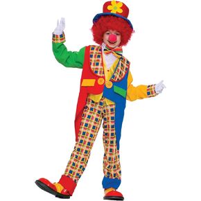 Forum Novelties Clown On The Town Costume, Large