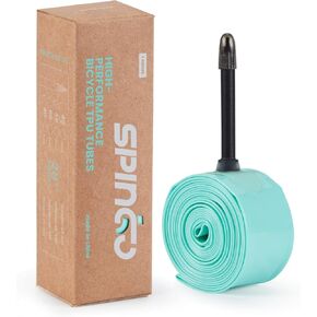 2-Pack/ 4-Pack SPINGO TPU Inner Tube 700C x 23c-32c / 700C x 35c-43c with 48mm/60mm/80mm Presta Valves TPU Bike Tube 700C Lightweight Bicycle Spare Tire
