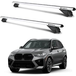 Stay There Car Roof Rack Cross Bars 52"Aero Thick Aluminum Universal Crossbars Roof Rack Adjustable Roof Cross Bars, Fits Most Vehicles with Flush Side Rails- 200 lbs Load Capacity