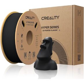 Creality 3D Printer Filament PLA 1.75mm, Creality Official Hyper PLA Filament Durable and Resistant,2.2 lb/1 kg, 300mm/s Designed for High-Speed 3D Printing (Macaron Rainbow)