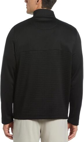 Callaway Men’s Pullover Sweater – Classic 1/4 Zip Pullover Men’s Fashion - Chinchilla X-Large in Saudi Arabia