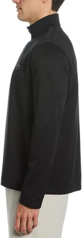 Callaway Men’s Pullover Sweater – Classic 1/4 Zip Pullover Men’s Fashion - Chinchilla X-Large in Saudi Arabia