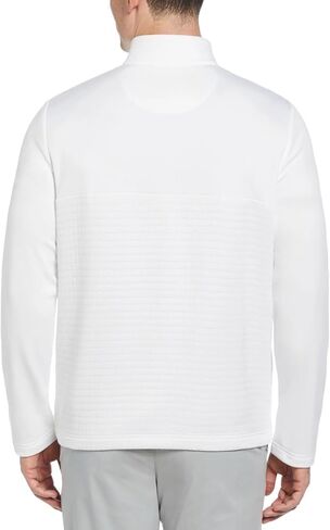 Callaway Men’s Pullover Sweater – Classic 1/4 Zip Pullover Men’s Fashion - Chinchilla X-Large in Saudi Arabia