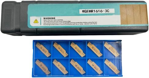 Lathe slotting tool holder slotting cutting tool holder MGEHR1212-1.5, with 10 MGMN150-G hard alloy slotting blades in Saudi Arabia