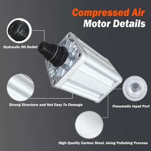 Autovo Compressed Air Motor for Hydraulic Pumps, Motorcycle Lifts and Shop Presses AP1005 in Saudi Arabia