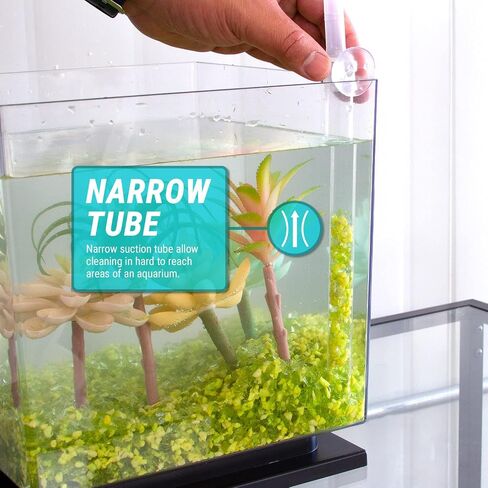 Tera Pump 2 Pack Fish Tank Cleaner Siphon - مضخة مياه يدوية لـ 10-20 جالون أسماك - in Kuwait