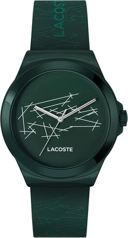 Lacoste Neocroc Men's Quartz Plastic and Silicone Strap Watch, Color: Multi Color (Model: 2011184) in Saudi Arabia