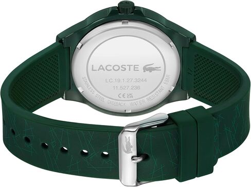 Lacoste Neocroc Men's Quartz Plastic and Silicone Strap Watch, Color: Multi Color (Model: 2011184) in Saudi Arabia