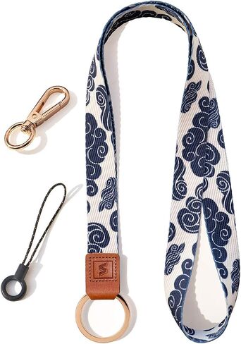 Senlly Neck Lanyard حزام للمفاتيح ، شارة معرف تصميم النمط الأصلي وحامل سلسلة المفاتيح in Kuwait