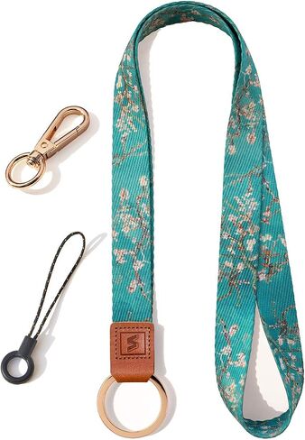 Senlly Neck Lanyard حزام للمفاتيح ، شارة معرف تصميم النمط الأصلي وحامل سلسلة المفاتيح in Kuwait